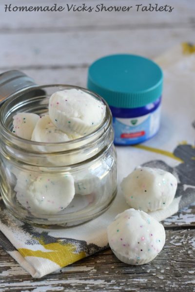 Vicks Shower Tablets Recipe A Thoughtful Homemade T Mom Foodie 9868