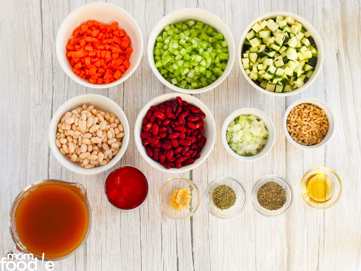 Olive Garden minestrone soup ingredients