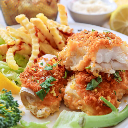 Parmesan Crusted Cod Recipe