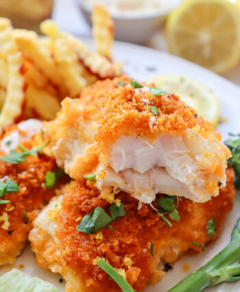 Parmesan Crusted Cod