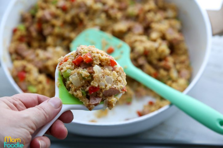 Smoked Sausage Stuffing Muffins Mom Foodie 