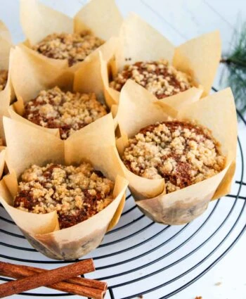 gingerbread muffins
