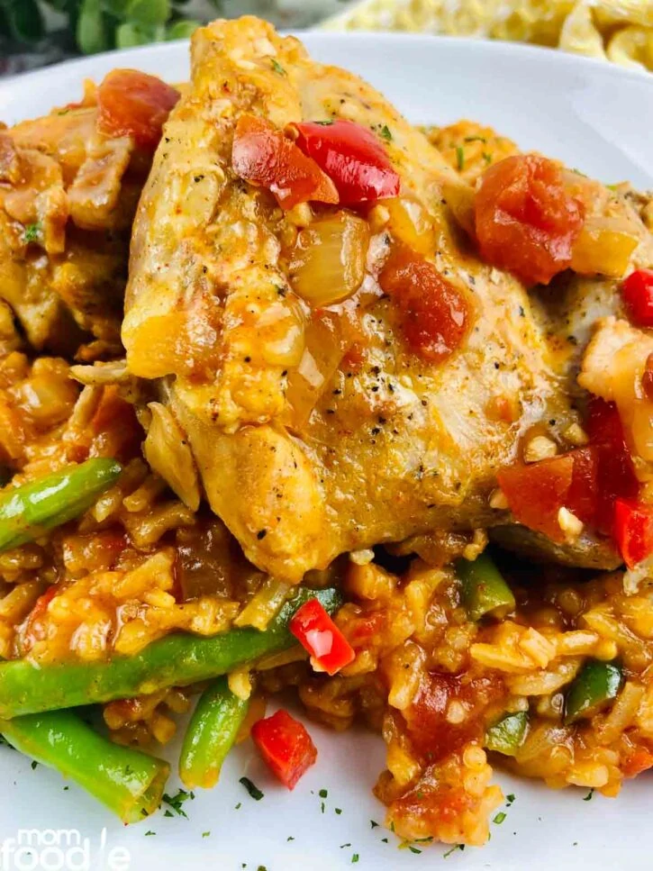 Slow Cooker Paprika Chicken.