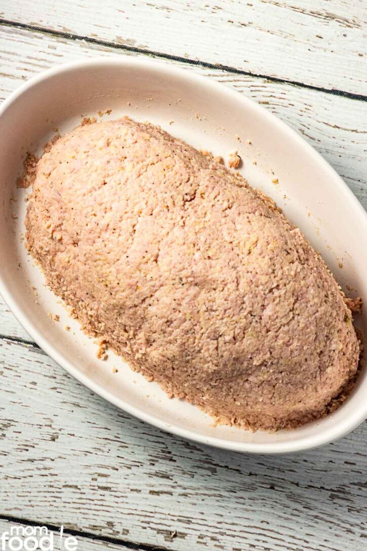 shaping ham loaf without ground pork