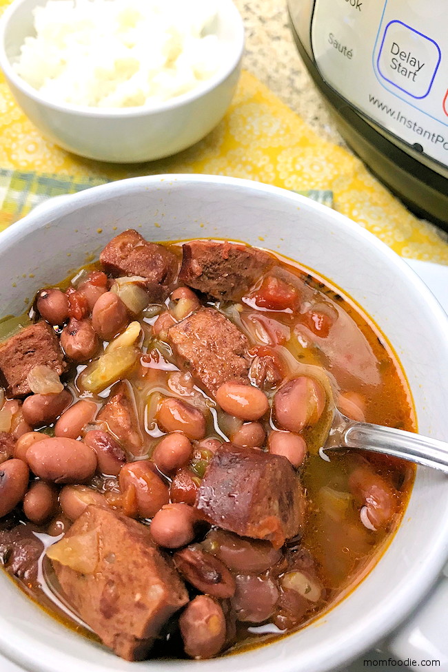 Instant pot red beans and rice with discount sausage