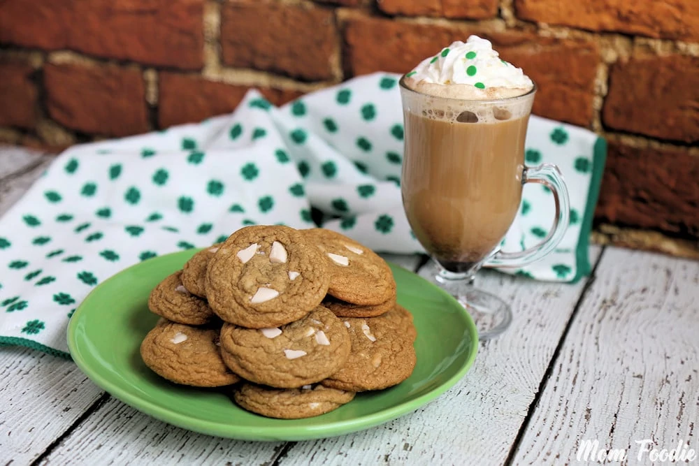 Irish Coffee Cookies St Patrick's Day Dessert Recipe