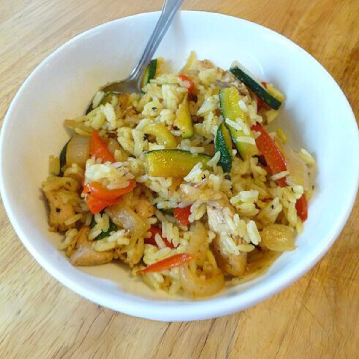 Italian Chicken Fried Rice Recipe