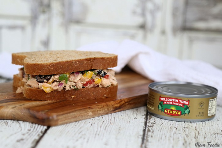 Italian Tuna Sandwich no mayo