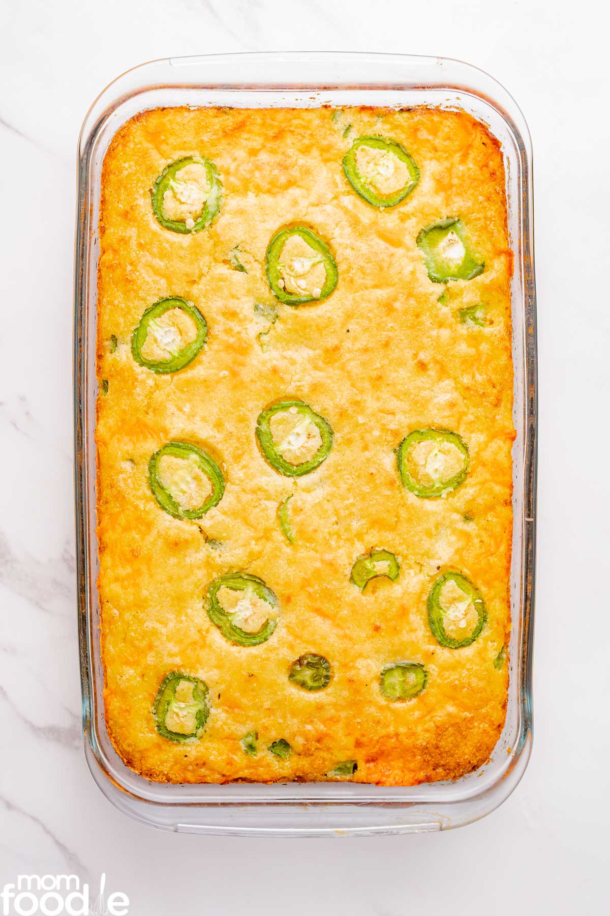 baked jalapeno cheddar cornbread