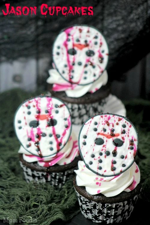 Jason Halloween Cupcakes