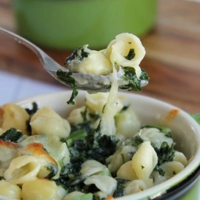 Kale Mac n Cheese recipe