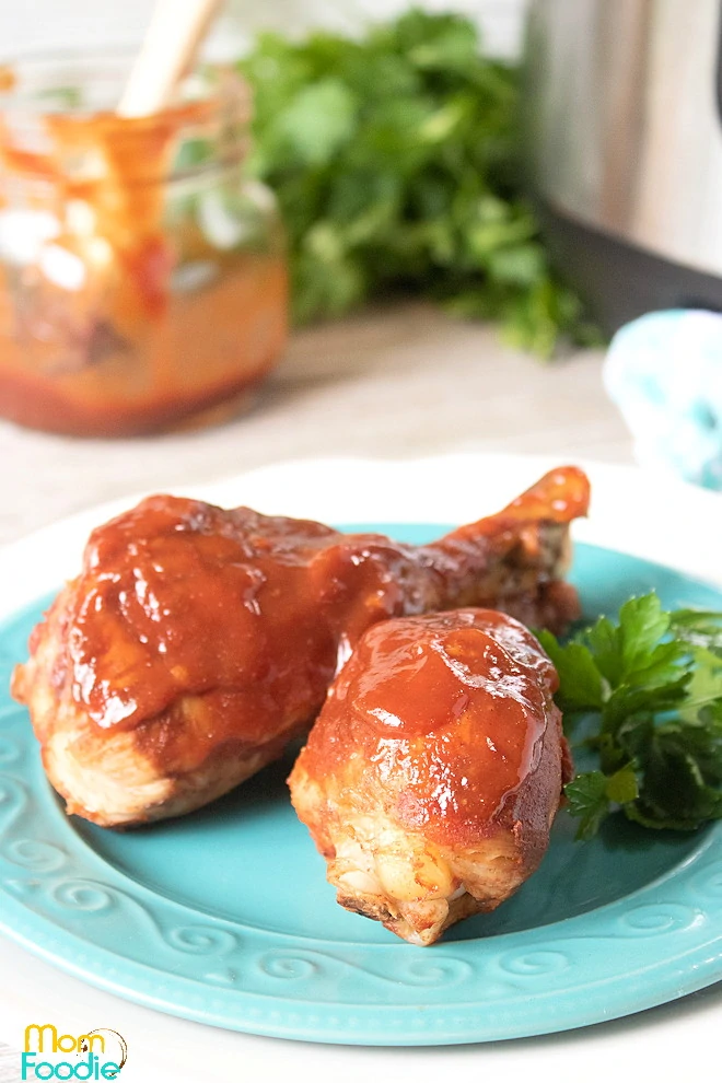 Keto BBQ Chicken Legs