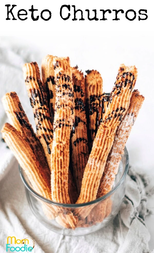 Keto Churros pinterest