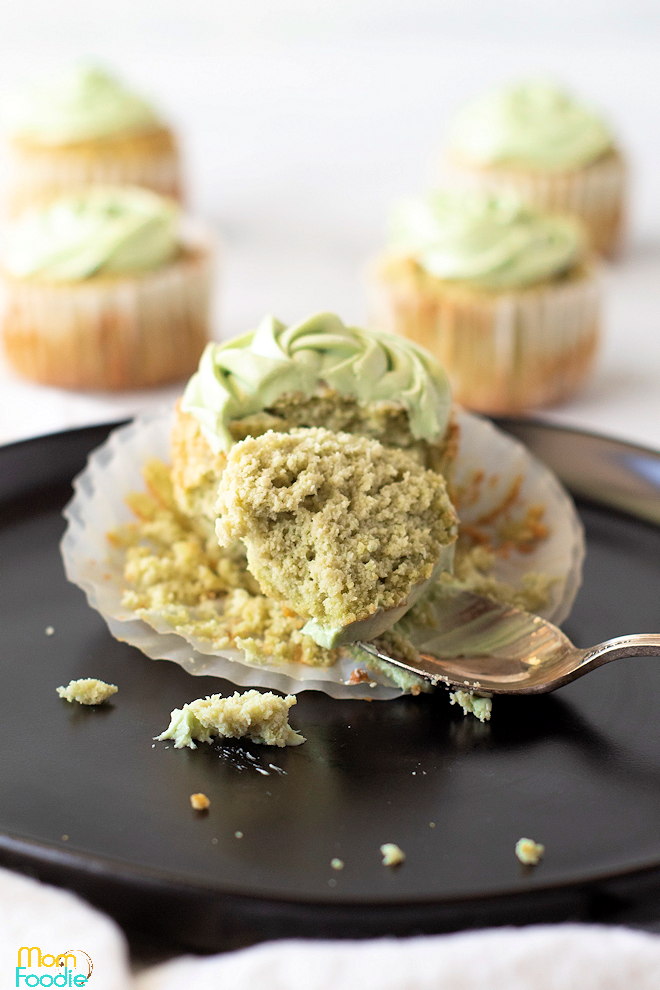 Keto Green Tea Cupcakes