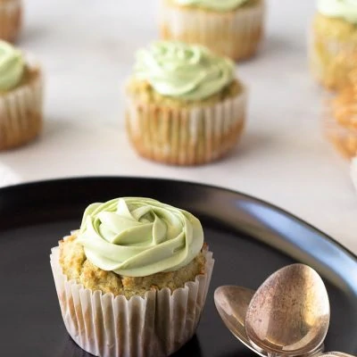 Keto Matcha Cupcakes