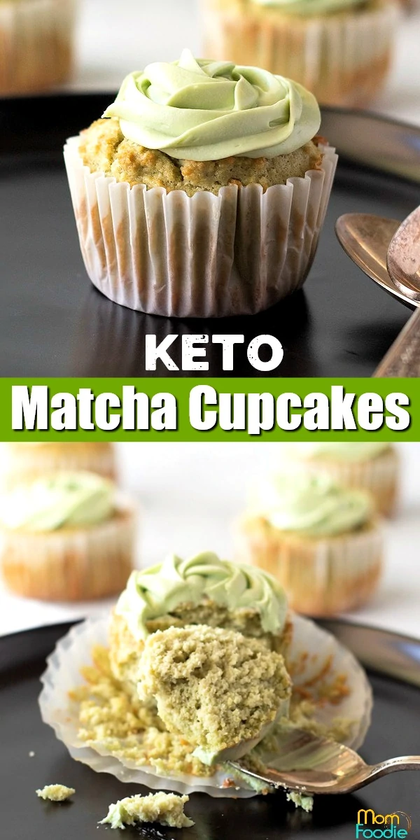 Keto Matcha Cupcakes Pinterest
