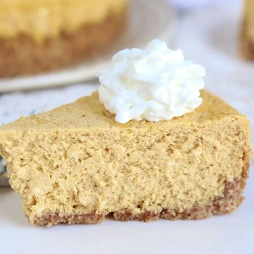 Keto Pumpkin Cheesecake recipe