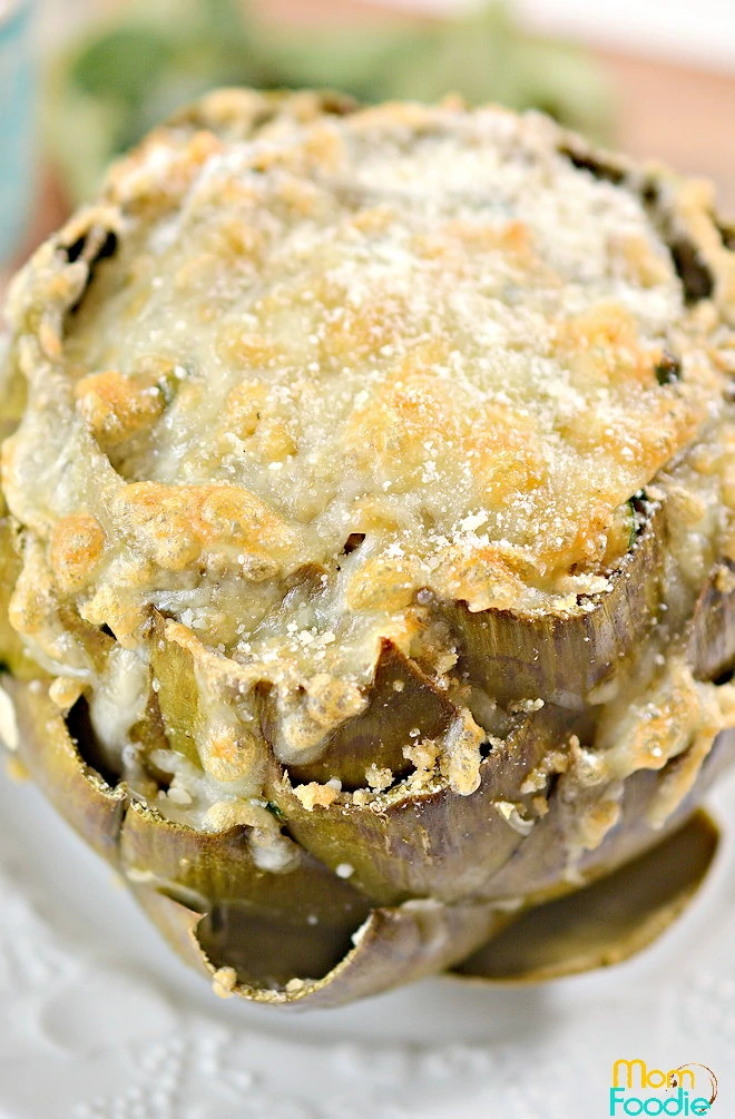 Keto Stuffed Artichoke