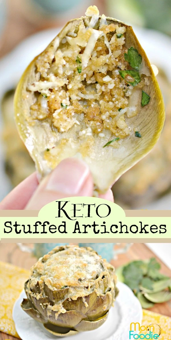 Keto Stuffed Artichokes