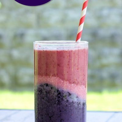 Skinny Coconut Berry Smoothie