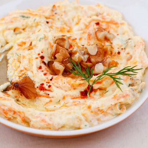 Turkish Carrot Yogurt Dip Recipe