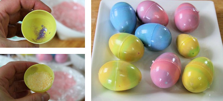 Easter Bath Bombs / DIY Easter Egg Bath Bombs - Everyday Savvy