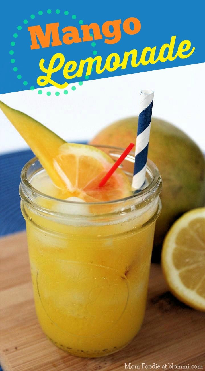 Mango Lemonade Recipe - Mom Foodie