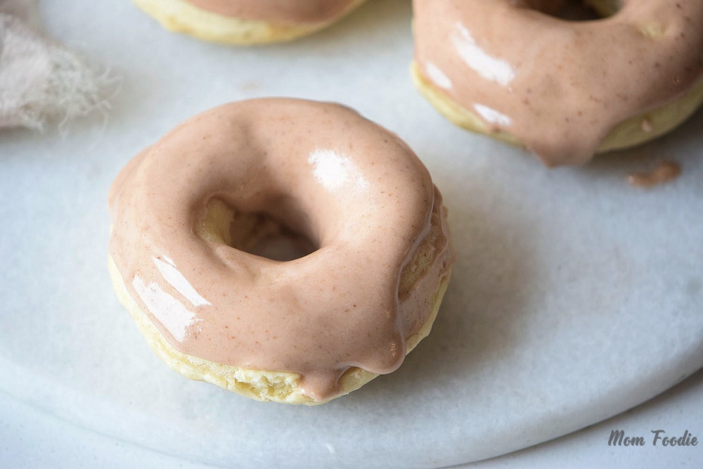 Baked Maple Donuts 