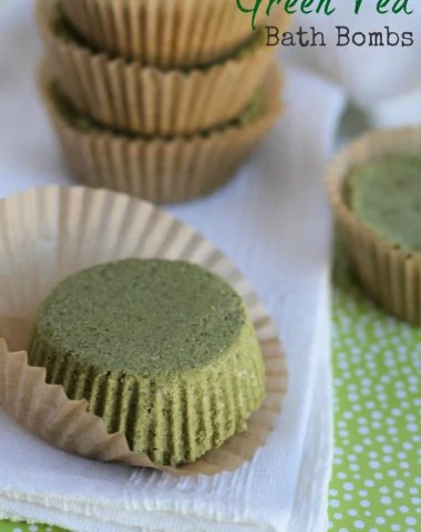 Matcha Green Tea Bath Bombs Recipe