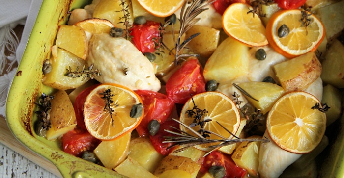 Meyer Lemon Chicken-Potato Recipe