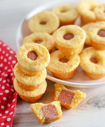 mini corn dog muffins