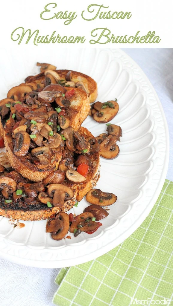 Mushroom Bruschetta Recipe