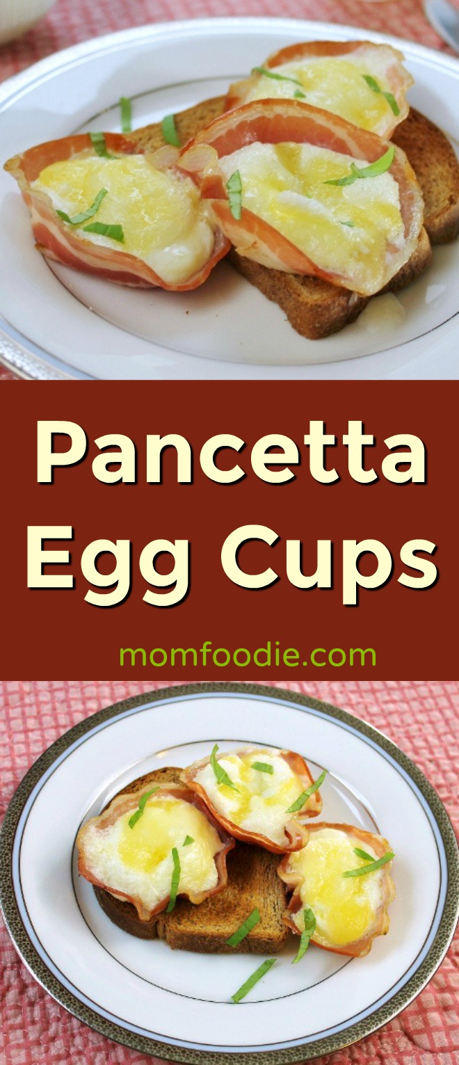 Pancetta Egg Cups Italian Breakfast Recipe Mom Foodie