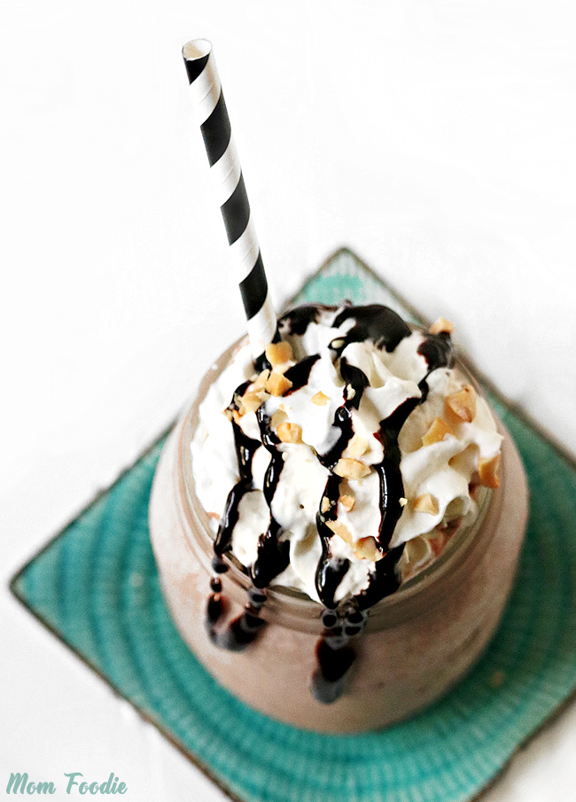 Peanut Butter & Banana Chocolate Shake recipe