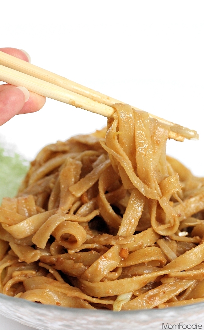 Peanut Butter Lo Mein Noodles Recipe