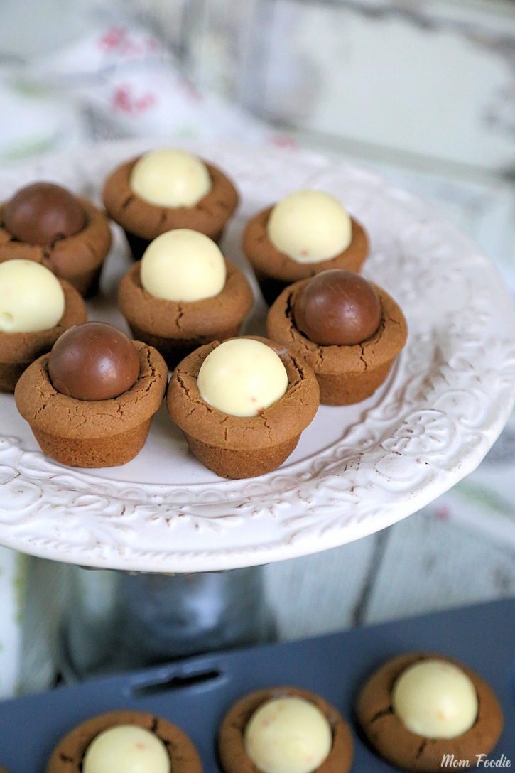 Peppermint Mocha Truffle Cookie Cups Mom Foodie