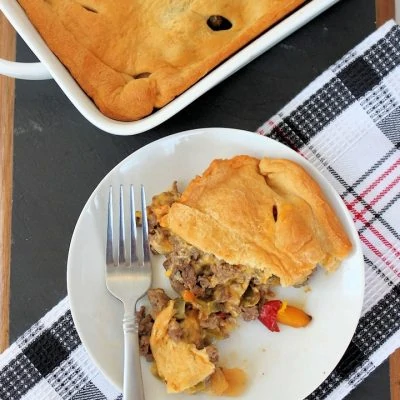 Philly Cheesesteak Casserole Recipe