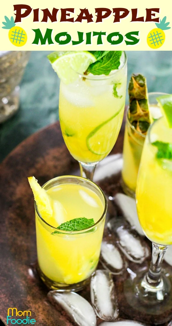 Pineapple Mojitos