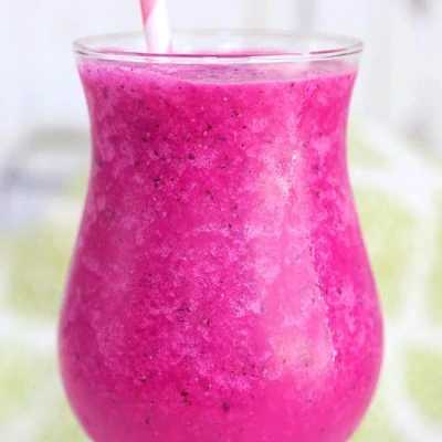 Pink Dragon Fruit Smoothie