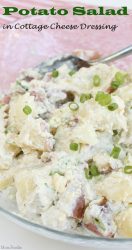 Potato Salad in Cottage Cheese Dressing