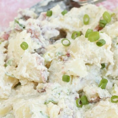 Potato Salad in Cottage Cheese Dressing
