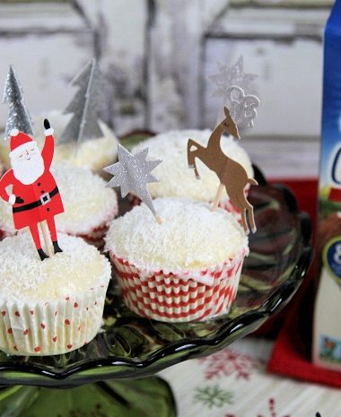 Pound Cake Cupcakes - reduced sugar and dairy free