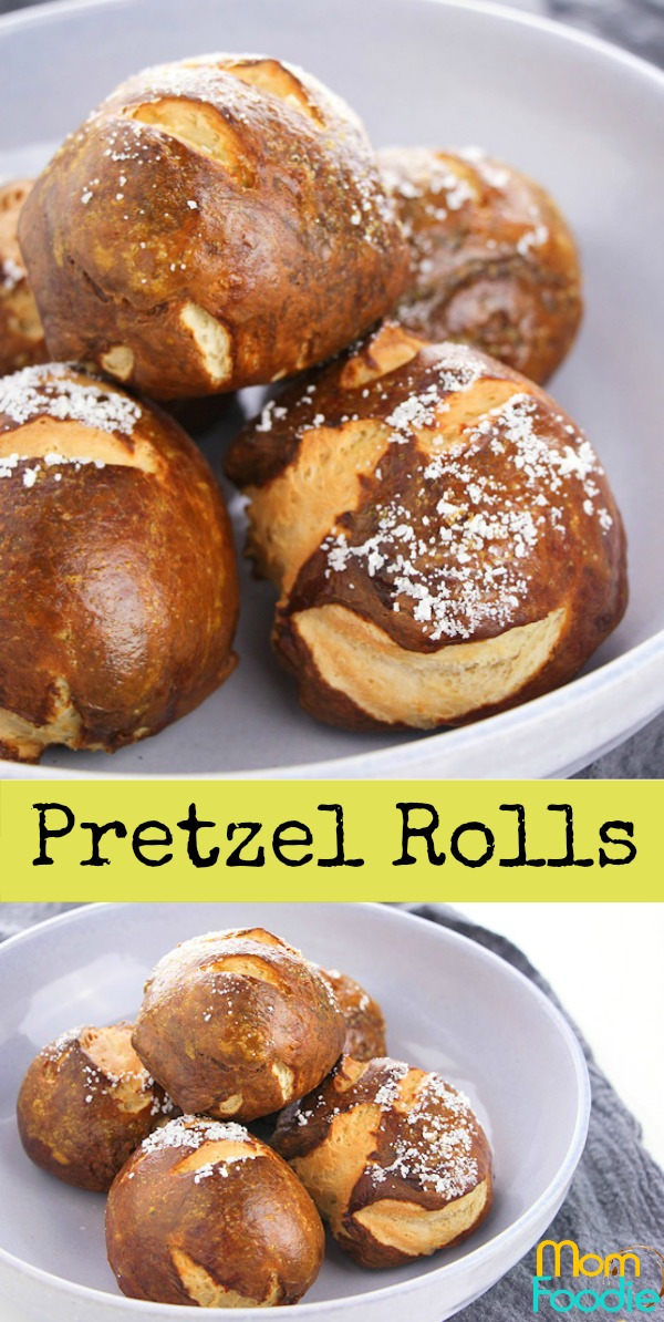 Pretzel Rolls Recipe