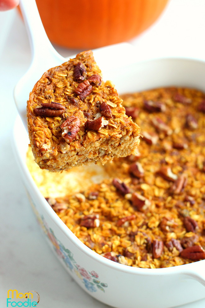 Pumpkin Baked Oatmeal