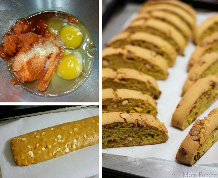 Pumpkin Biscotti Recipe - Collage