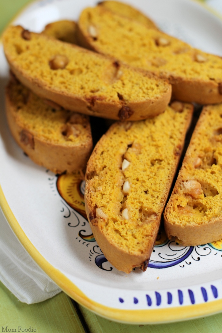 Pumpkin Biscotti Recipe - White Chocolate