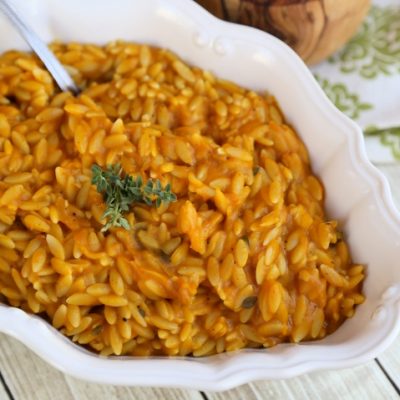 Pumpkin Orzo Recipe