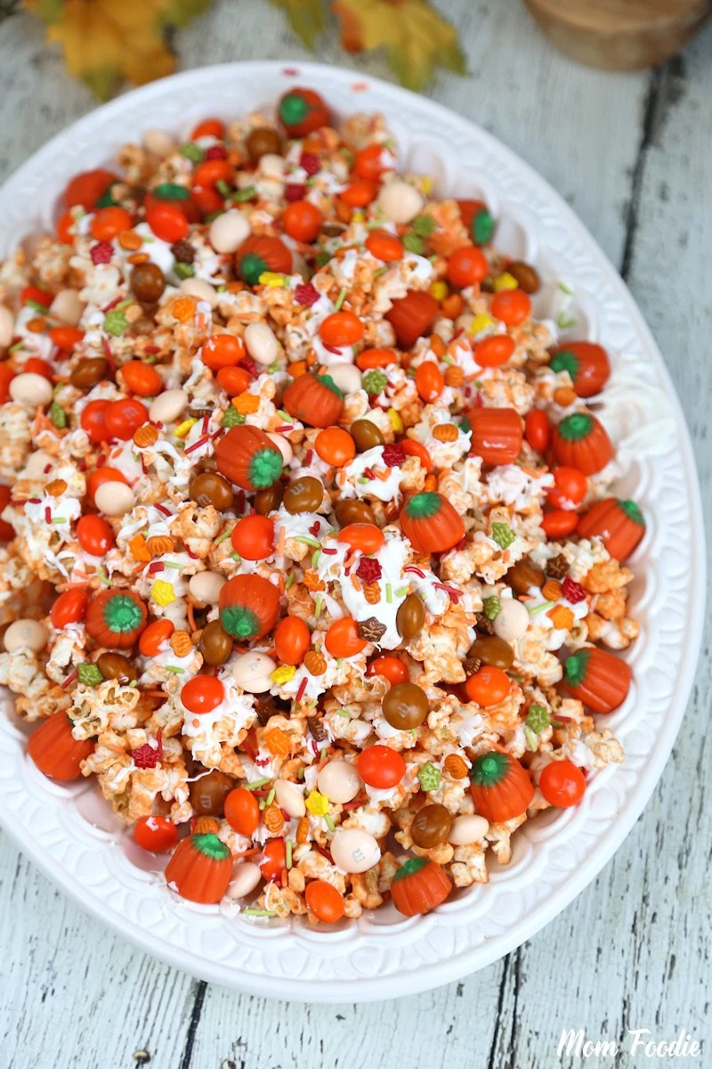 Pumpkin Spice Popcorn Mix Recipe