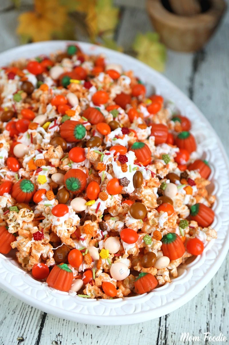 Pumpkin Spice Popcorn Mix Recipe