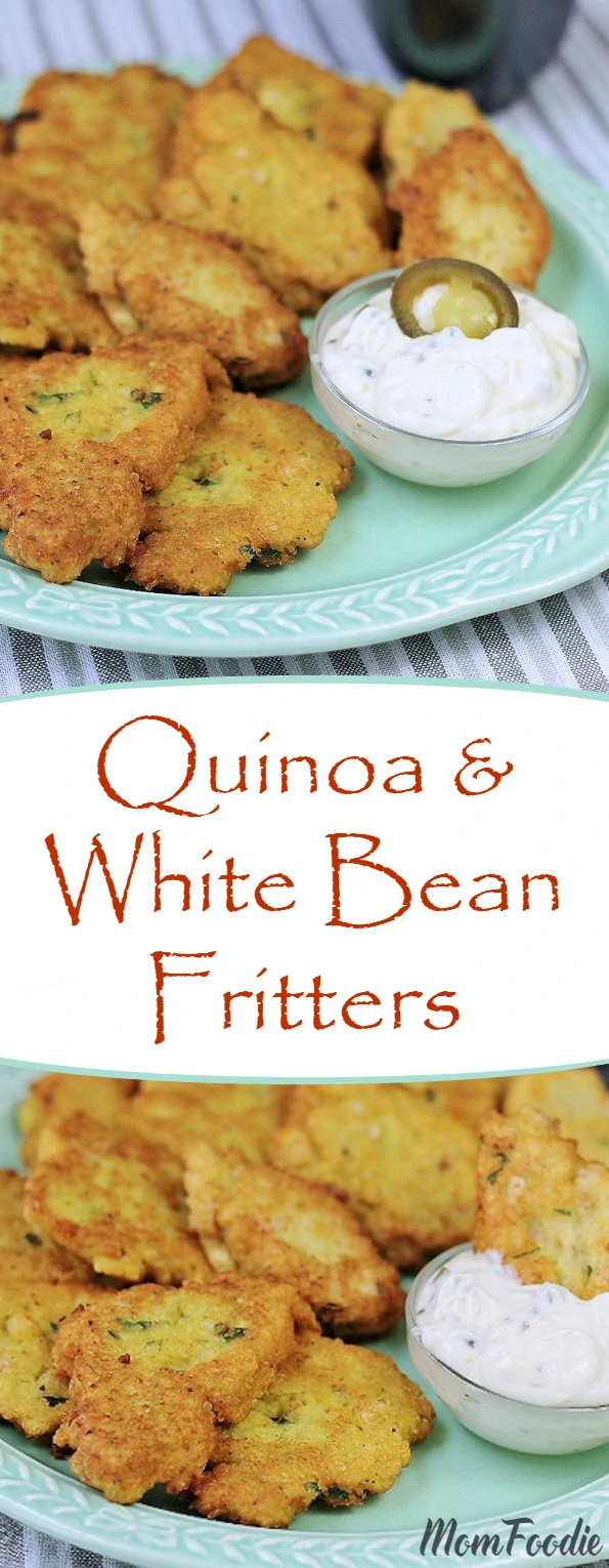 Quinoa White Bean Fritters Recipe